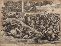 TvB G 5087
<br/>
Mozes en de Israëlieten aan de oever van de Rode Zee
<br/>
<em>Chaperon, Nicolas (1612-1656)</em>